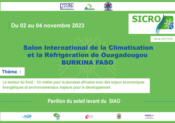 3ème Edition : SICROAPFC BurkinaProfessionnels et acteurs du froid et de la Climatisation |  - 