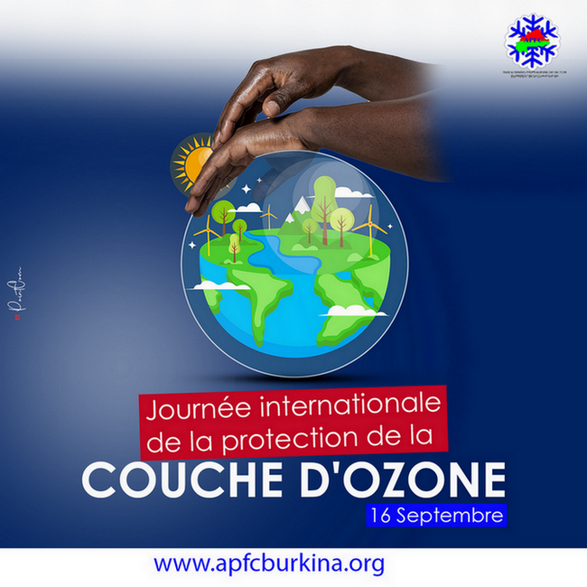 Journée mondiale de la protection de la couche d'ozone.APFC BurkinaProfessionnels et acteurs du froid et de la Climatisation |  - 