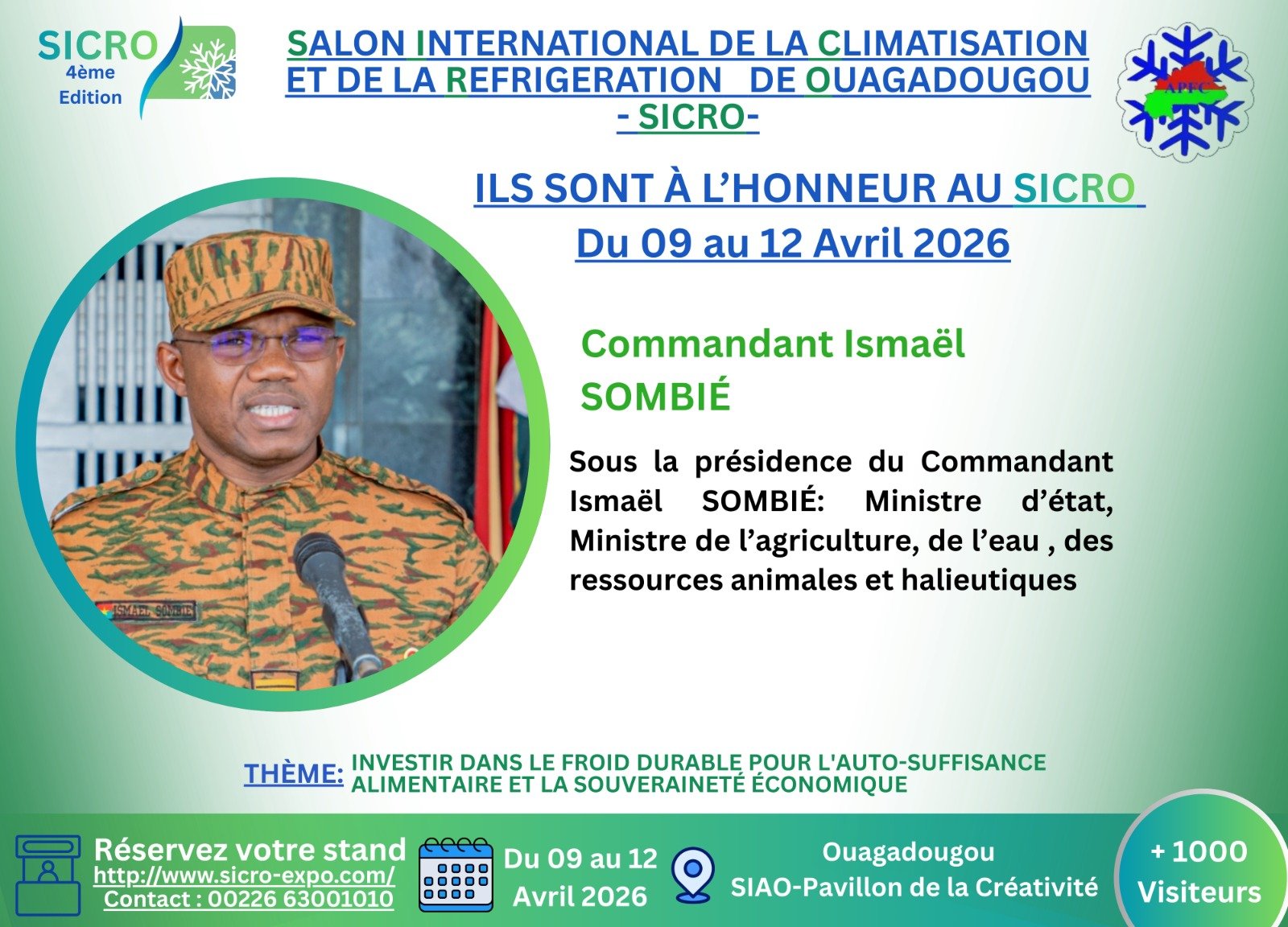 Programme des activités SICRO 2026